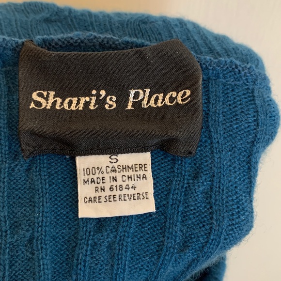 Shari's Place Cashmere Turtleneck Sweater - Picture 3 of 5